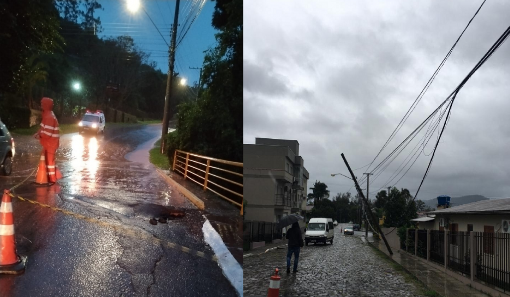 Ciclone no Sul: RS e SC têm alerta vermelho de alto perigo de temporal