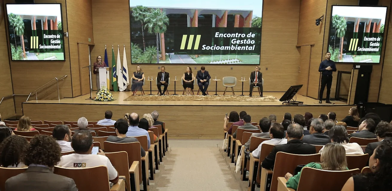 TJTO realiza III Encontro de Gestão Socioambiental com palestra do CNJ e premiação de boas práticas