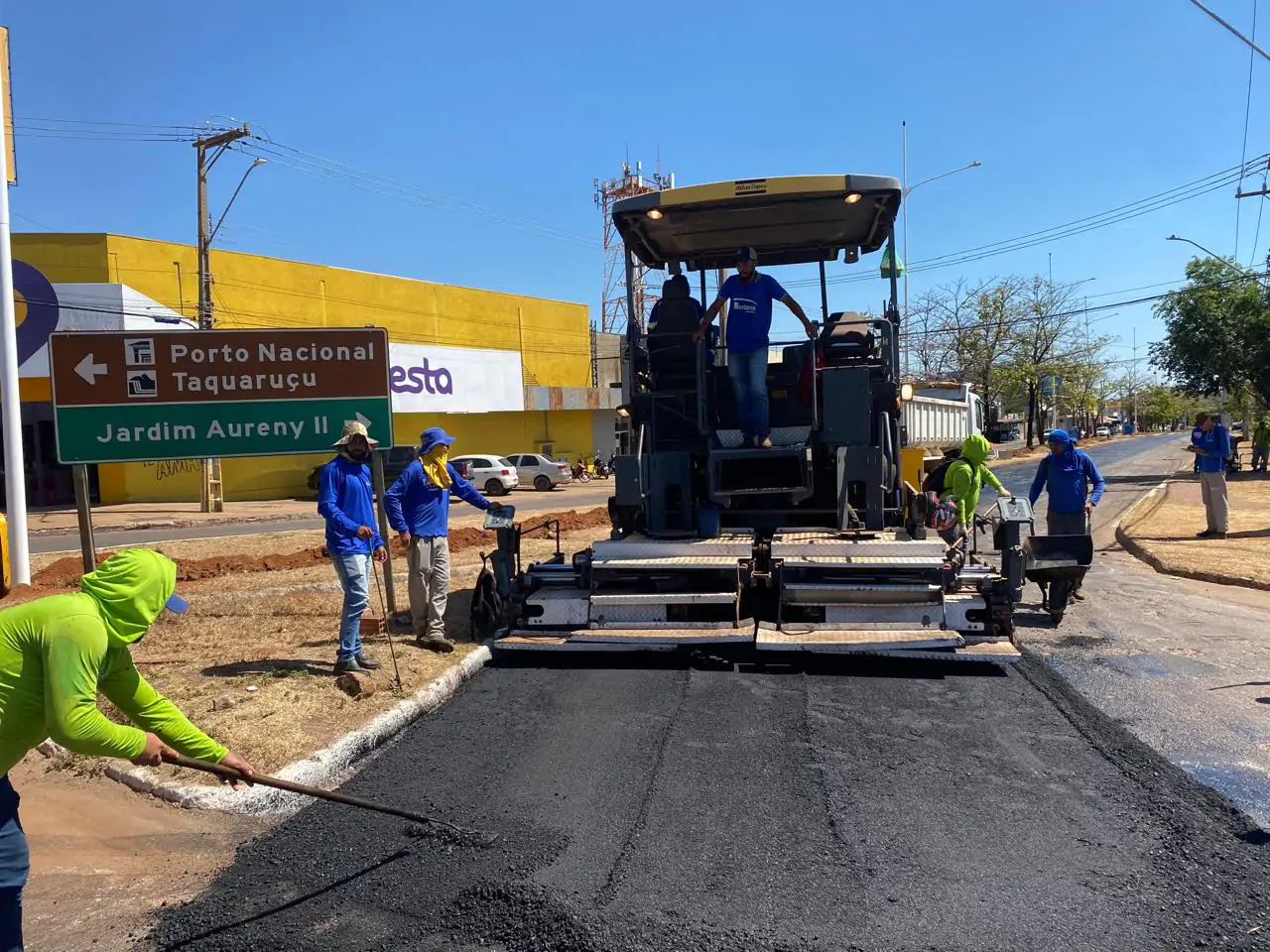 Prefeitura de Palmas inicia obra de recapeamento da Avenida Goiás, no Jardim Aureny II | Prefeitura Municipal de Palmas
